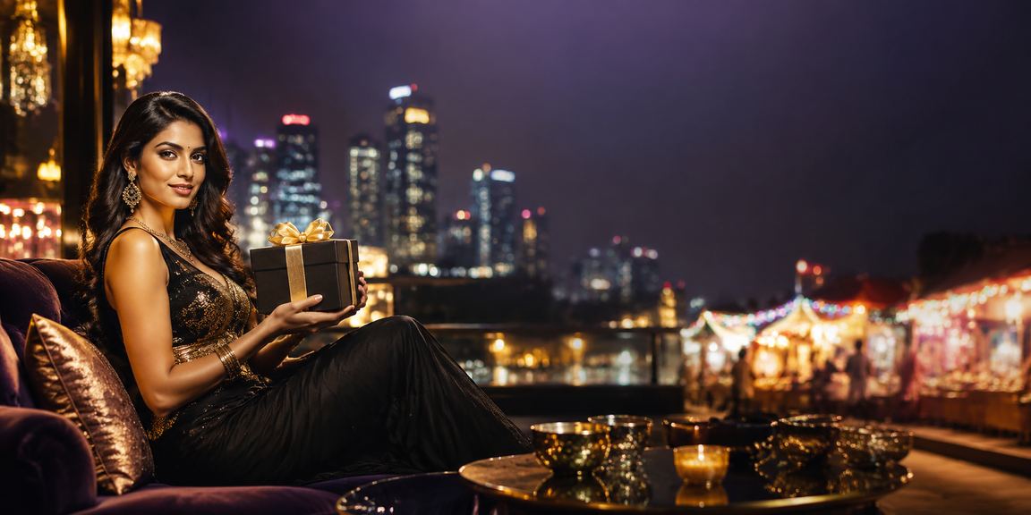 Mobile Rummy players enjoying a lively night market in Pune